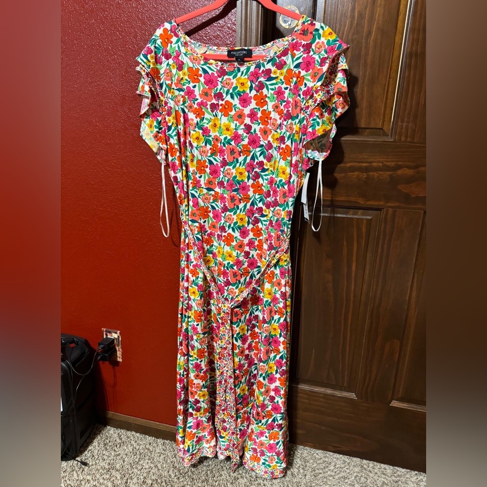Perception midi dress